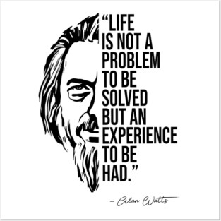 Alan Watts Posters and Art