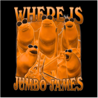 Where Is Jimbo James Retro Posters and Art