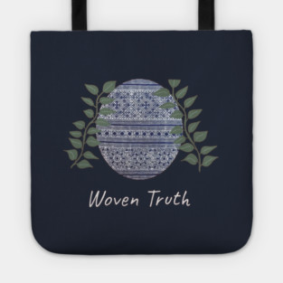 Woven Truth – Hmong Batik Nature Blend Tote