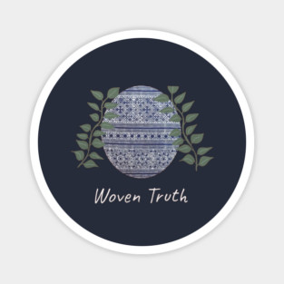 Woven Truth – Hmong Batik Nature Blend Magnet