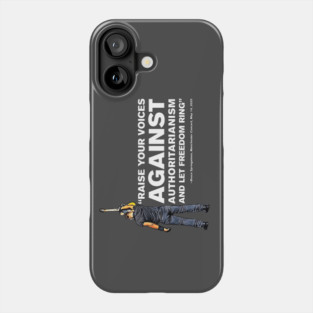 Bruce Springsteen - Let Freedom Ring (dark) Phone Case