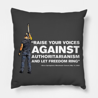 Bruce Springsteen - Let Freedom Ring (dark) Pillow