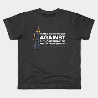 Bruce Springsteen - Let Freedom Ring (dark) Kids T-Shirt