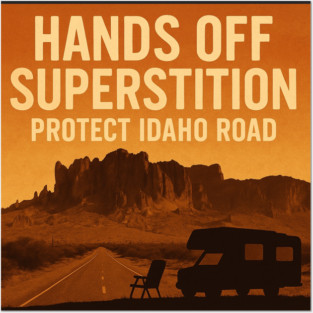 Hands Off Superstition – Roadside Resistance Posters and Art