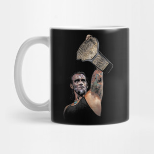 CM Punk World Heavyweight Champion Vintage Mug