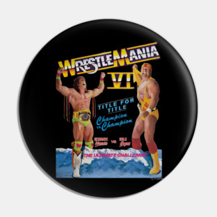 Hulk Hogan vintage Pin