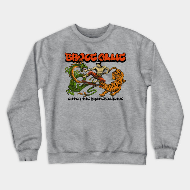 Bruce Ollie Crewneck Sweatshirt by Wrongteeshirt