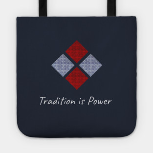 Tradition is Power – Hmong Chicken’s Feet Pattern Tote