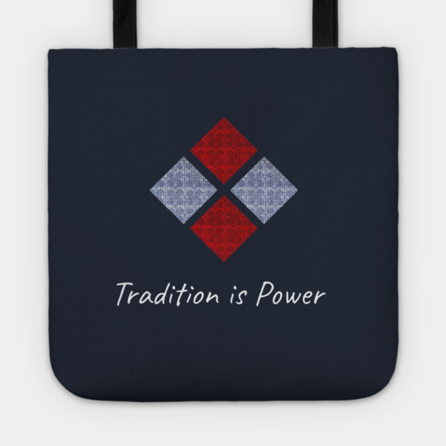 Tradition is Power – Hmong Chicken’s Feet Pattern Tote by Pimcolle