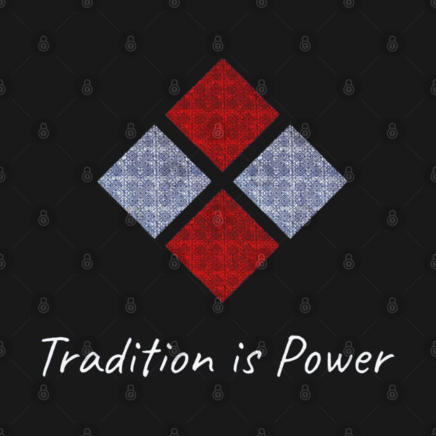 Tradition is Power – Hmong Chicken’s Feet Pattern by Pimcolle