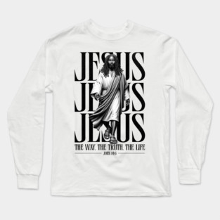 Black Jesus - The Way The Truth The Life Long Sleeve T-Shirt