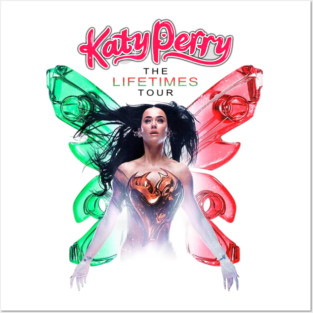 Katy Perry Lifetimes Tour Mexico Posters and Art