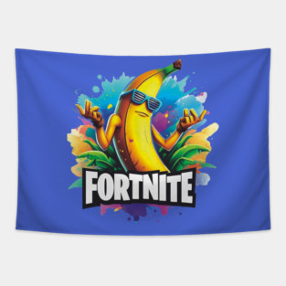Fortnite-cool-to-easy-banana Tapestry