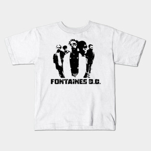 Fontaines DC Fan Art Kids T-Shirt