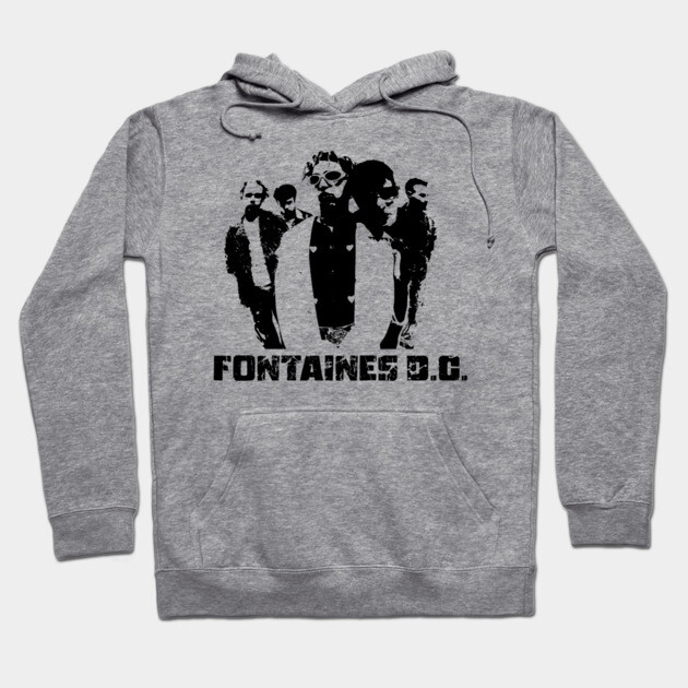 Fontaines DC Fan Art Hoodie by Timeless Chaos