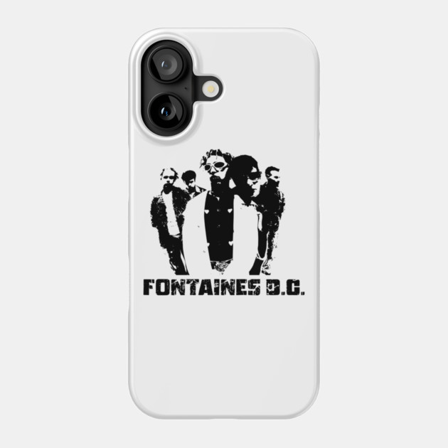 Fontaines DC Fan Art Phone Case by Timeless Chaos