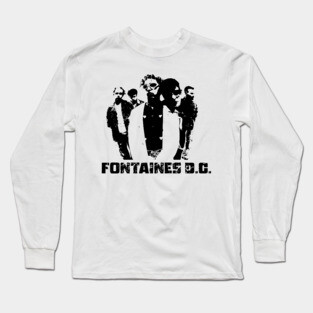Fontaines DC Fan Art Long Sleeve T-Shirt