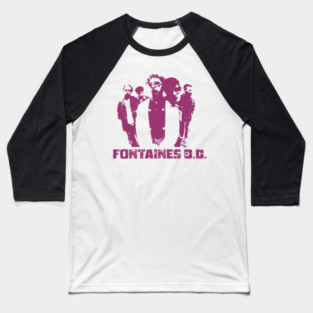 Fontaines DC Fan Art Baseball T-Shirt
