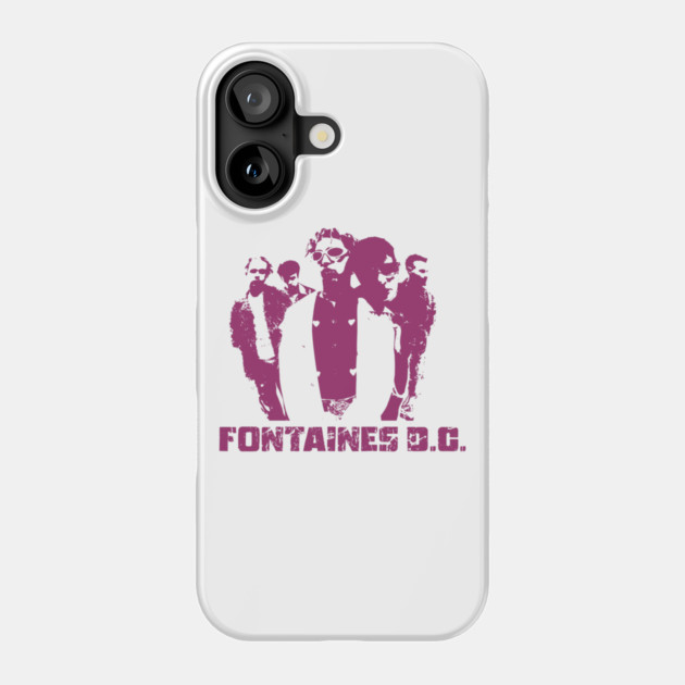 Fontaines DC Fan Art Phone Case by Timeless Chaos