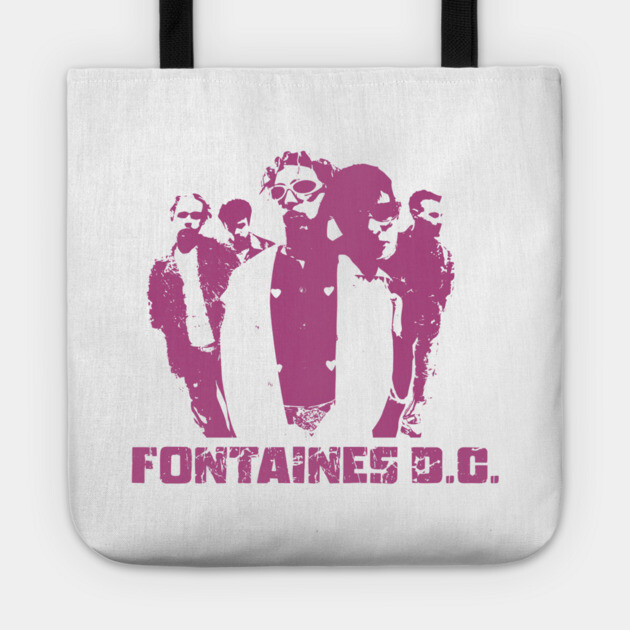Fontaines DC Fan Art Tote by Timeless Chaos