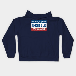 Gribble for Mayor Kids Hoodie