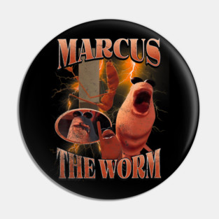 Marcus-The-Worm Pin