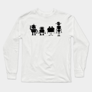 Robots Long Sleeve T-Shirt