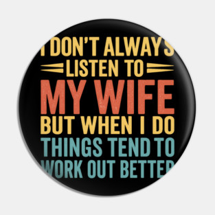 Funny husband and wife Pin