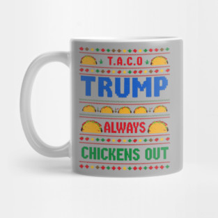 Trump-Always-Chickens-Out Mug