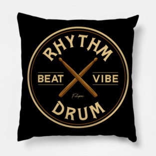 Rhythm & Vibe. Dark Edition Pillow