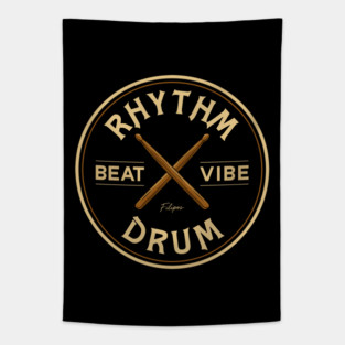 Rhythm & Vibe. Dark Edition Tapestry
