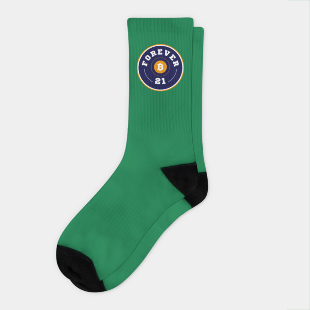 Color Forever 21 Socks by Forever21Bitcoin
