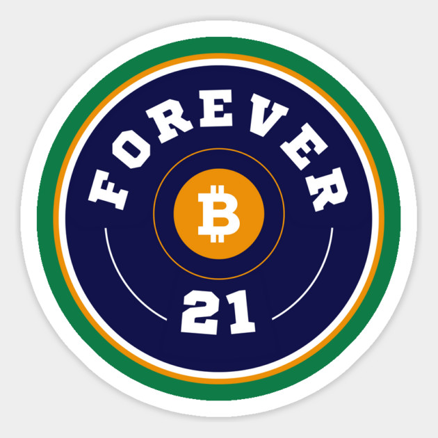 Color Forever 21 Magnet by Forever21Bitcoin