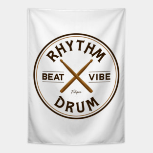 Rhythm & Vibe. Light Edition Tapestry