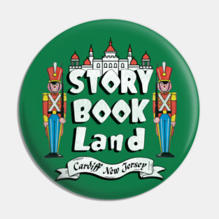 Retro Storybook Land Theme Park Egg Harbor Township New Jersey Pin