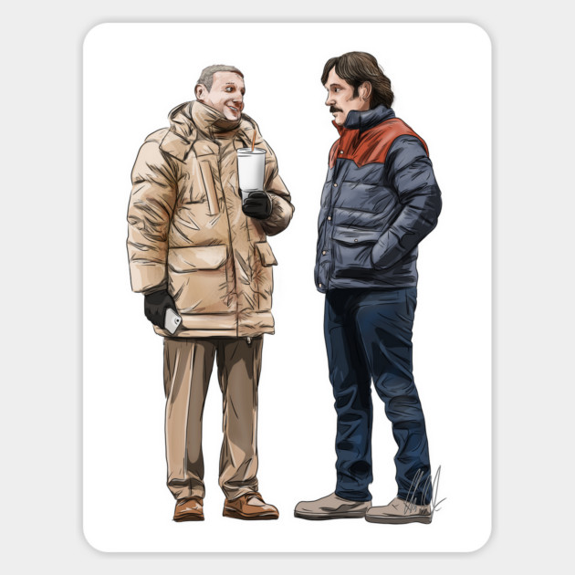 Friendship: Craig and Austin Magnet by 51Deesigns