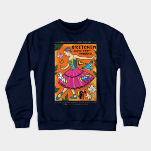 Gretchen Lost Carousel Crewneck Sweatshirt