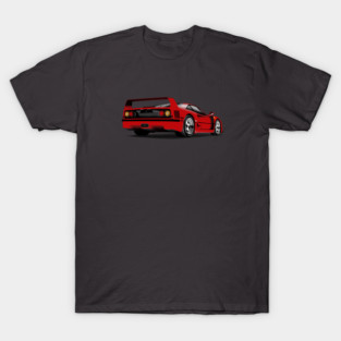 Ferrari F40 Old School T-Shirt
