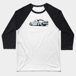 Porsche 959 Forever Baseball T-Shirt