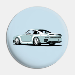 Porsche 959 Forever Pin