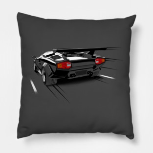 Lamborghini Countach Pillow