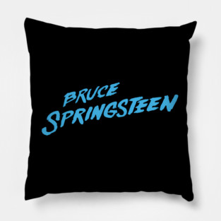 Bruce Blue Springsteen Pillow