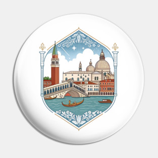 VENICE Pin