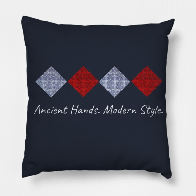 Ancient Heart. Modern Style. Pillow by Pimcolle