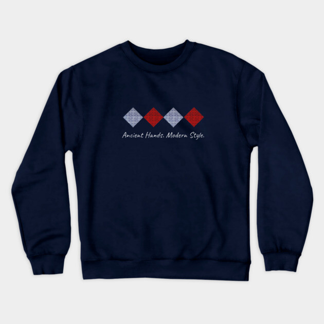 Ancient Heart. Modern Style. Crewneck Sweatshirt by Pimcolle