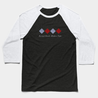 Ancient Heart. Modern Style. Baseball T-Shirt
