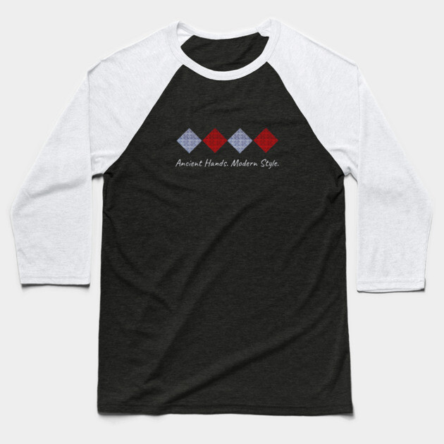 Ancient Heart. Modern Style. Baseball T-Shirt by Pimcolle