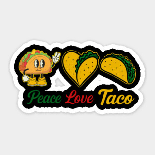 Taco-trump Sticker