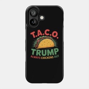 Trump-Always-Chickens-Out Phone Case