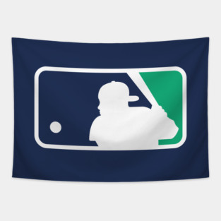 Junior Baseball Logo Tapestry